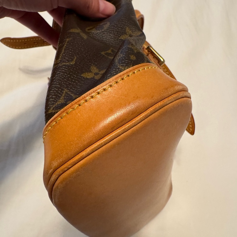 Louis Vuitton Brown and Tan Monogram Backpack - Picture 11 of 16